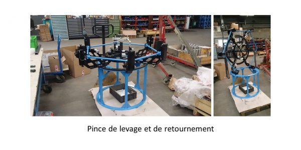 GDTech - pince de levage et de retournement